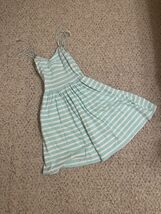 Aeropostale Women’s Striped Stretch Sweetheart Dress With Pockets - $144.05 MXN