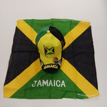 Parquet Jamaica Men's Back Strap Yellow  Baseball Cap Hat + Jamaica Flag Bandana image 13