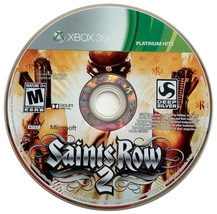 Saints Row 2 Microsoft Xbox 360 Platinum Hits Video Game DISC ONLY thq 2008 - £9.65 GBP