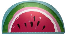 Watermelon Slice Placemats Set of 4 Vinyl Summer Beach House Foam Picnic BBQ - £29.27 GBP