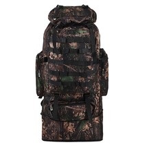 100L Large Hiking Camping Backpacks Camouflage Softback Backpack Military Tactic - £57.73 GBP