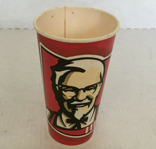  Kentucky fried chicken paper drink cup KFC pepsi red fountain cup colonel  - $19.75