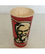  Kentucky fried chicken paper drink cup KFC pepsi red fountain cup colonel  - $19.75