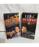 Left Behind  and Left Behind II Tribulation Force - CLASSIC VHS MOVIES - £7.66 GBP
