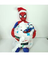 Marvel Spider Man Holiday Xmas Plush Buddy Throw 50×60 The Big One NEW L... - $40.28 CAD