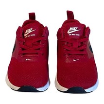 Nike Air Max Tavas Boys Gym Sneakers Size 5C Red Black White - £18.00 GBP