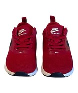 Nike Air Max Tavas Boys Gym Sneakers Size 5C Red Black White - $22.53