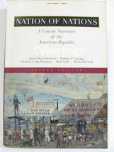Nation Of Nations A Concise Narative Of The American Vintage 1999 PREOWNED - $8.54