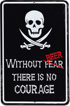 Without Beer Metal Parking Sign - £10.27 GBP