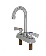 SET Commercial Bar 4&quot; Deck Mount Faucet W/5&quot; Gooseneck Spout #AA-422G (N... - $1,790.47 MXN