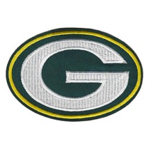 GREEN BAY PACKERS IRON ON PATCH 3.5&quot; Sports Wisconsin Football Team Embr... - $3.49
