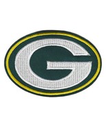 GREEN BAY PACKERS IRON ON PATCH 3.5&quot; Sports Wisconsin Football Team Embr... - €3,00 EUR