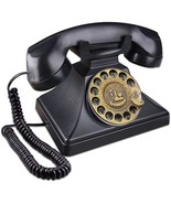 Ec Vision Rotary Phones For Landline, Retro Landline Telephone Old Fashi... - $81.35 CAD