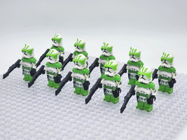 Star Wars 442nd Siege Battalion Heavy Armor Clone troopers 10pcs Minifigures Toy - £16.82 GBP