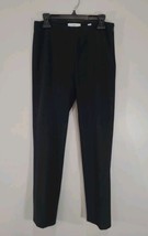 VINCE Trouser Pant Womens S P Black Stretch Cigarette Ankle Length Career - £22.24 GBP