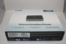 Ethernet Wired Broadband Router D-Link 4-PORT EBR-2310 10/100Mbps LAN 4 ... - $34.95