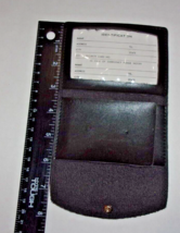 LEATHER MILITARY ID WALLET HOLDS ID CARD - $11.87