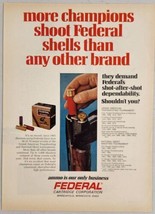 1972 Print Ad Federal Cartridge Co. Hi-Power Shotgun Shells Minneapolis,MN - £15.01 GBP