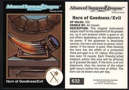 1991 TSR AD&amp;D Gold Border RPG Fantasy Art Card 632 Dungeons &amp; Dragons Magic Horn - £5.62 GBP