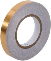 Gold Metalized Polyester Mylar Film Tape With Acrylic Adhesive, 1 In X 5... - £22.42 GBP