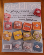 Martha Stewart Weddings Dazzling Diamonds; Gowns; Reception; Cake Spring 2008 NF - £14.15 GBP