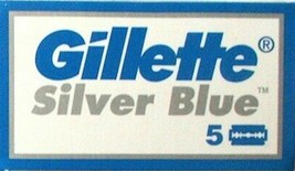Gillette Silver Blue Double Edge Razor Blades- 100 Blades - New Batch 2021 - $18.95