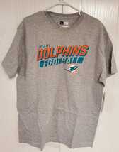 Miami Dolphins Team Apparel Grey T Shirt - NFL - £16.07 GBP