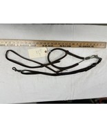 Vintage Leather Tie Down Covered Cable Bosal With Head Stall HS5 - $20.70 CAD