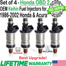 Genuine Keihin 4Pcs Best Upgrade Fuel Injectors for 1997, 1998 Acura TL 2.5L I5 - $112.85