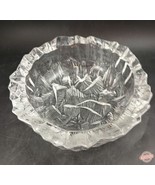 Hoya Crystal Japan &#39;Iceberg&#39; Round Bowl, 3 lb, 7.5&quot; dia. x 2.5&quot;, c.1970&#39;s - €15,45 EUR