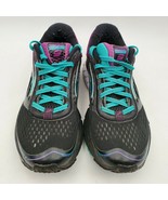 Brooks Ghost 9 Womens Size 8 Running Shoes Black Purple 1202251B092  - £33.84 GBP