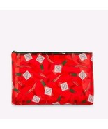 NOVELTY CUTE  CHILLI DESIGN MAKE UP WASH TOILETRY BAG CASE STORAGE NEW  - $249.65 MXN