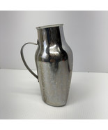 Vtg Military Stainless Steel Urinal Jug Carafe Wall Leaning Camping - £16.45 GBP