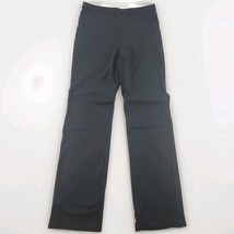 Jockey Large Black Bootcut Yoga Pants w/ Pockets Criss Cross Waist Stretch - $17.81