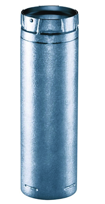 M &amp; G DURAVENT 3PVL-24R 3&quot; x 24&quot; Pellet Vent Pipe 176291 - $48.45