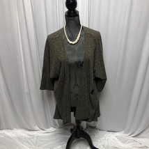 LuLaRoe Cardigan Womens Size Medium Olive Green Open Front Simply Comfor... - £13.63 GBP