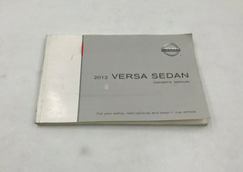 2012 Nissan Versa Owners Manual Handbook OEM H02B41009 - £35.54 GBP