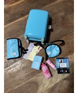 Journey Girls Doll Rolling Luggage Suitcase With Accessories 10 Piece Set - $19.51 CAD