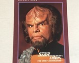 Star Trek The Next Generation Trading Card Vintage 1991 #134 Michael Dorn - $1.97