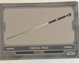 Star Wars Galactic Files Vintage Trading Card #610 Force Pike - $2.48