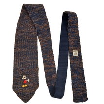 Vintage Mickey Unlimited Wool Mickey Mouse Mens Standard Size Necktie - £19.46 GBP