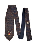 Vintage Mickey Unlimited Wool Mickey Mouse Mens Standard Size Necktie - £19.09 GBP