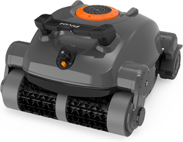 Cordless Robotic Pool Cleaner, Wall Climbing, Triple-Motor, Extended Bat... - £401.07 GBP