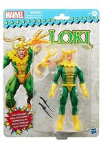 Marvel Legends Series Loki 6-inch Retro Packaging Action Figure Toy, 3 A... - £20.53 GBP