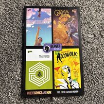 Berger Books 2018 SDCC Promo Swag Preview Comics Olivia Twist The Seeds - €5,12 EUR