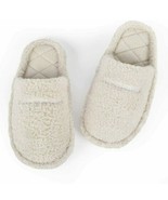 LOOPUINHOM ~ Women&#39;s Medium (7-8) ~  Beige ~ Soft Plush Slippers w/Memor... - $35.08 CAD