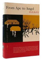 H. R. Hays From Ape To Angel 1st Edition 3rd Printing - £44.61 GBP