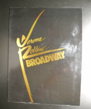 Jerome Robbins&#39; Broadway Souvenir Program 1989 Plus Imperial Theater Cast Insert - $9.99