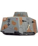 A7V German WWI Heavy Tank &quot;Mephisto&quot; 1918 - 1/72 Scale Model by Panzerkampf - $741.66 MXN