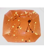 1992 Breininger Redware Rectangular Plate Yellow Slip Spots &amp; Tobacco Sp... - £91.62 GBP